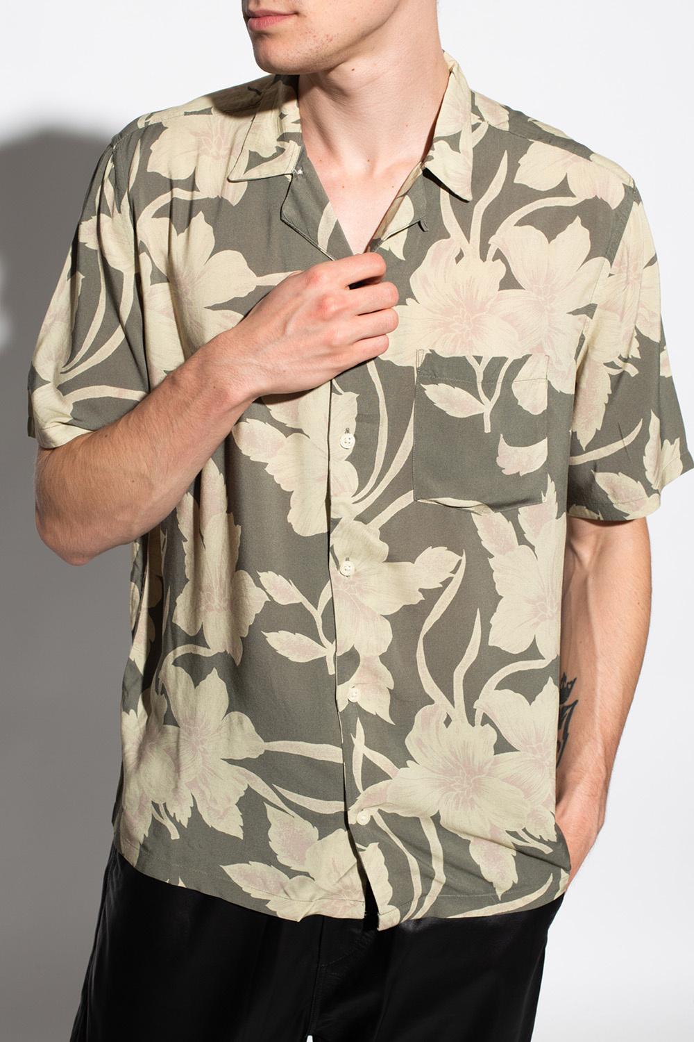 all saints pattern shirt