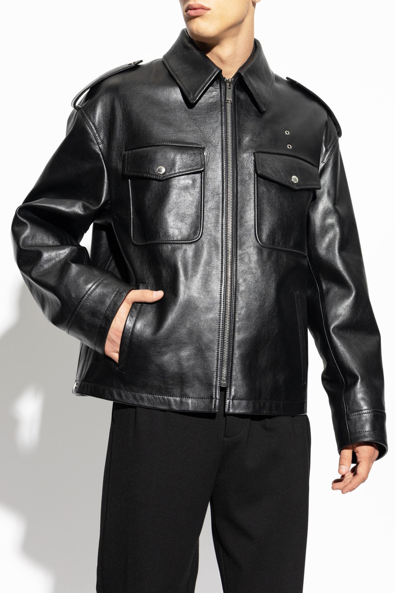 McQueen Leather jackets for Men | Online Sale up to 66% off