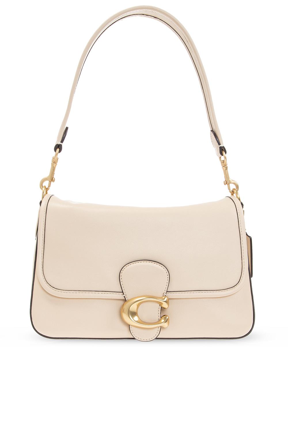 COACH 'soft Tabby' Shoulder Bag in Natural | Lyst Canada