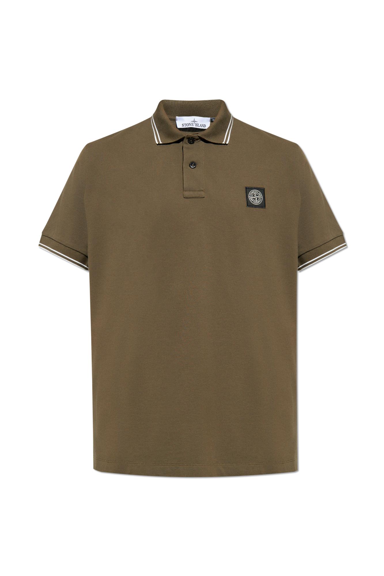 ポロシャツ STONE  LOGO COTTON POLO SHIRT Cotton polo shirts for men | Stone Island