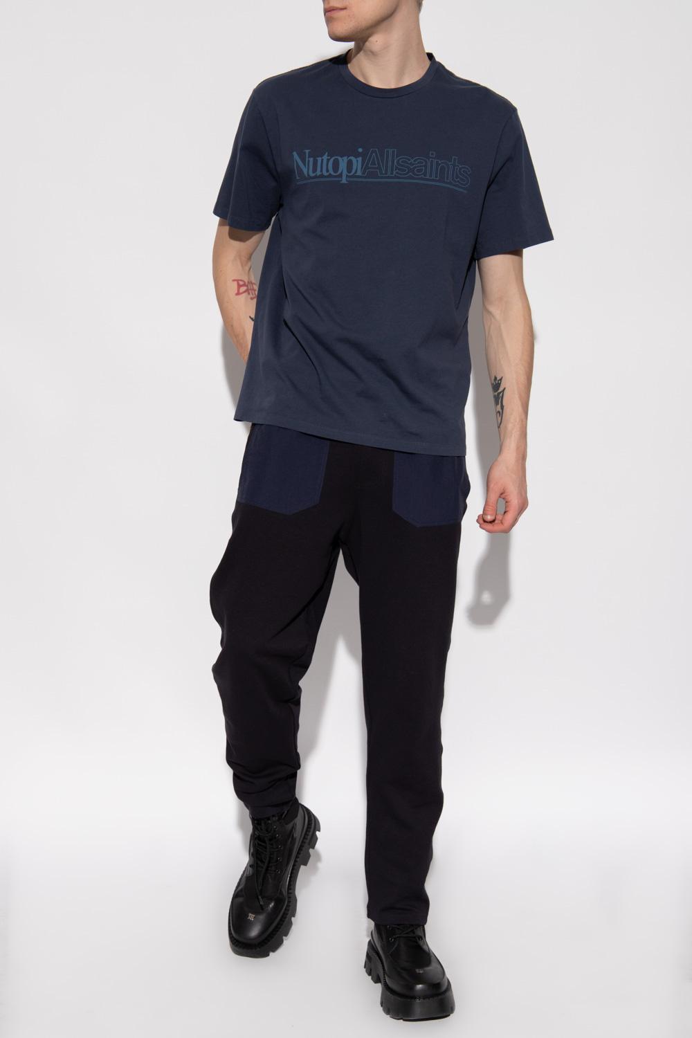AllSaints Cotton 'topia' T-shirt in 