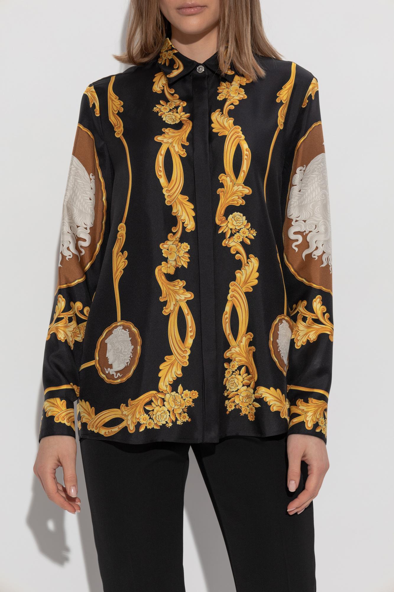 Versace Silk Shirt Lyst UK