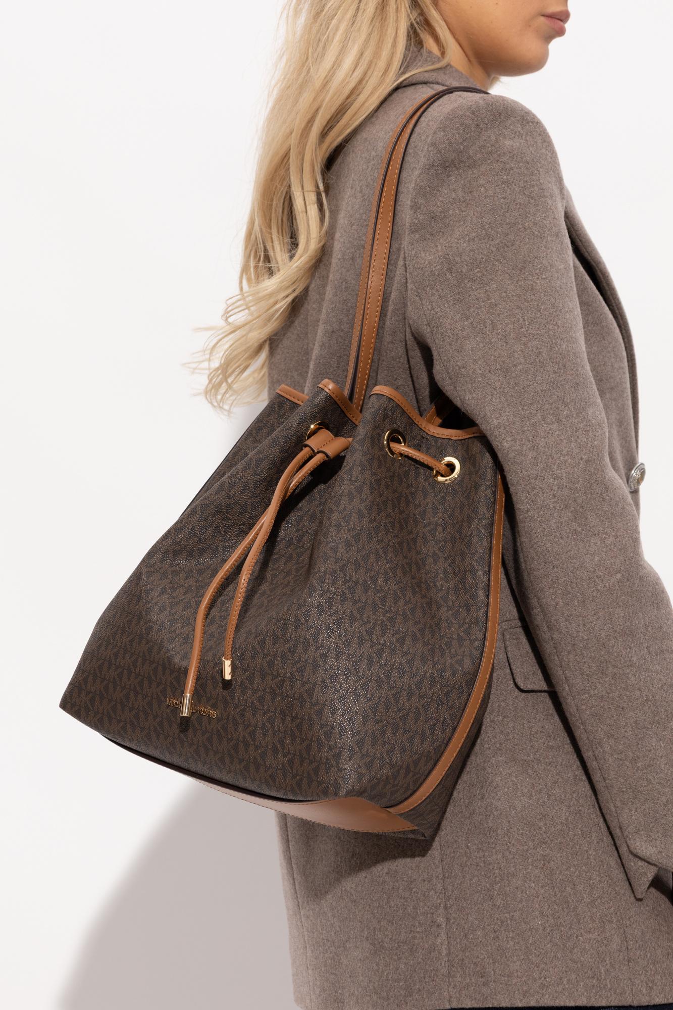 【未使用】MICHAEL KORS　SAGE MLTI MD BUCKET Reed Medium Logo Bucket Bag | Michael Kors [US]
