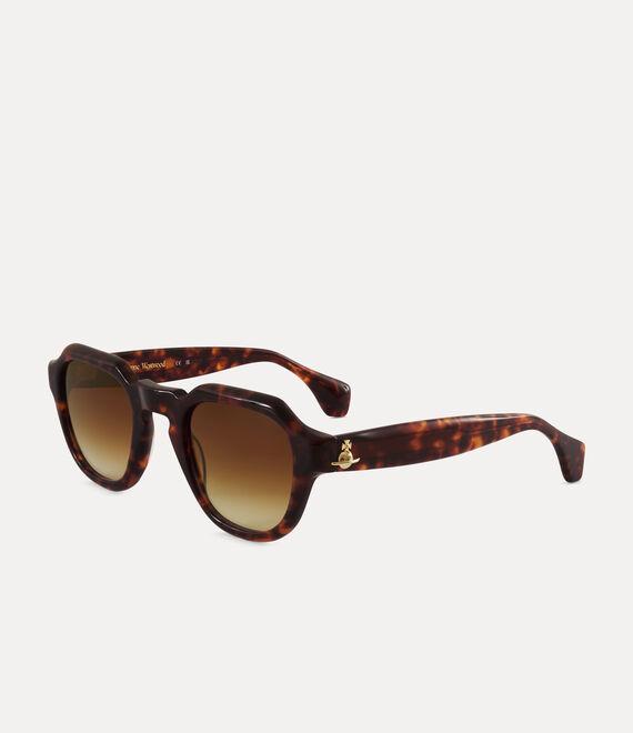 Vivienne Westwood Prince Charming Sunglasses Acetate in Brown for
