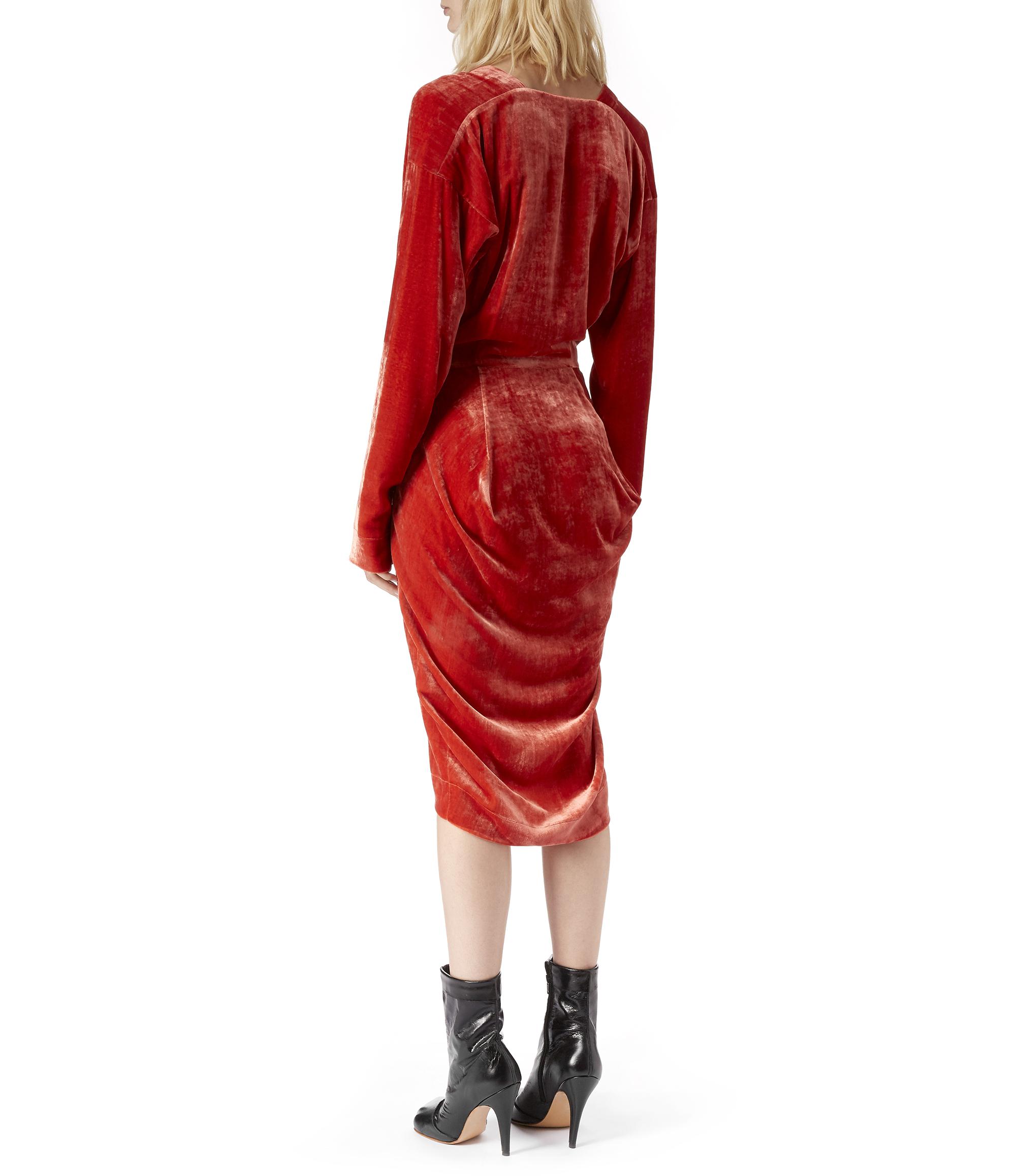 vivienne westwood velvet dress