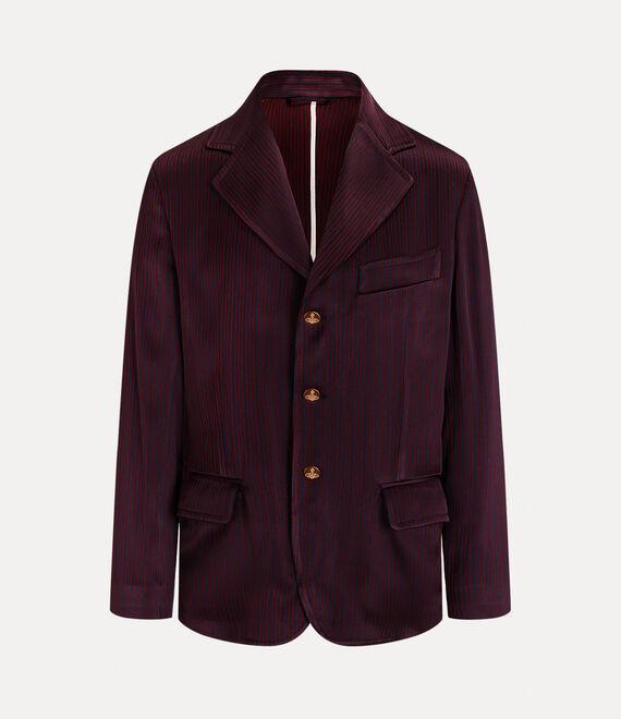 Vivienne Westwood パープル ダブルジャケット イギリス製 Vivienne Westwood Wreck Jacket Stripe Jacq. Tailor in Purple for