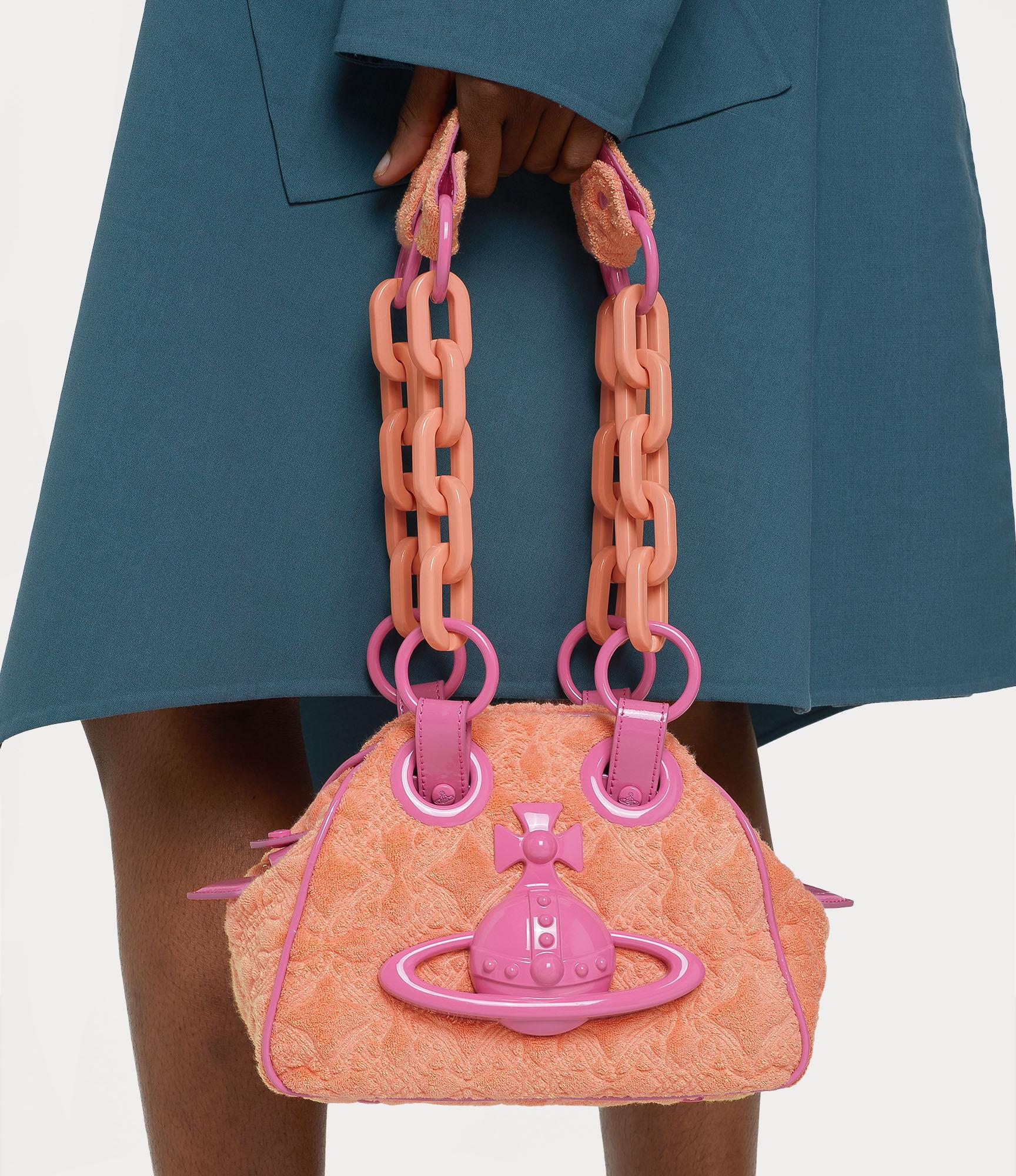 Vivienne Westwood Archive Chain Handbag Cotton / Polyurethane 