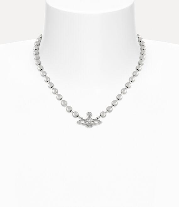 Vivienne Westwood Thames Mini Bas Relief Choker Cubic
