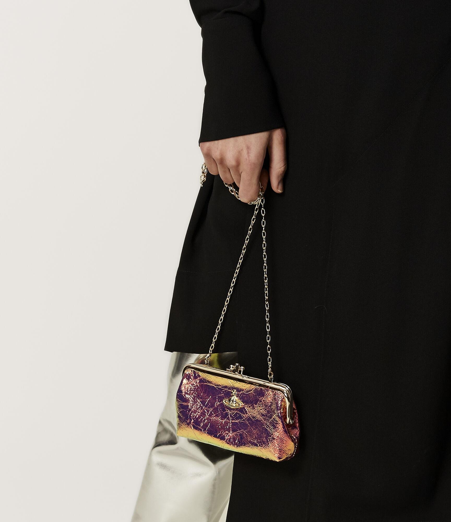 Archive Orb Double Frame Purse With Chain