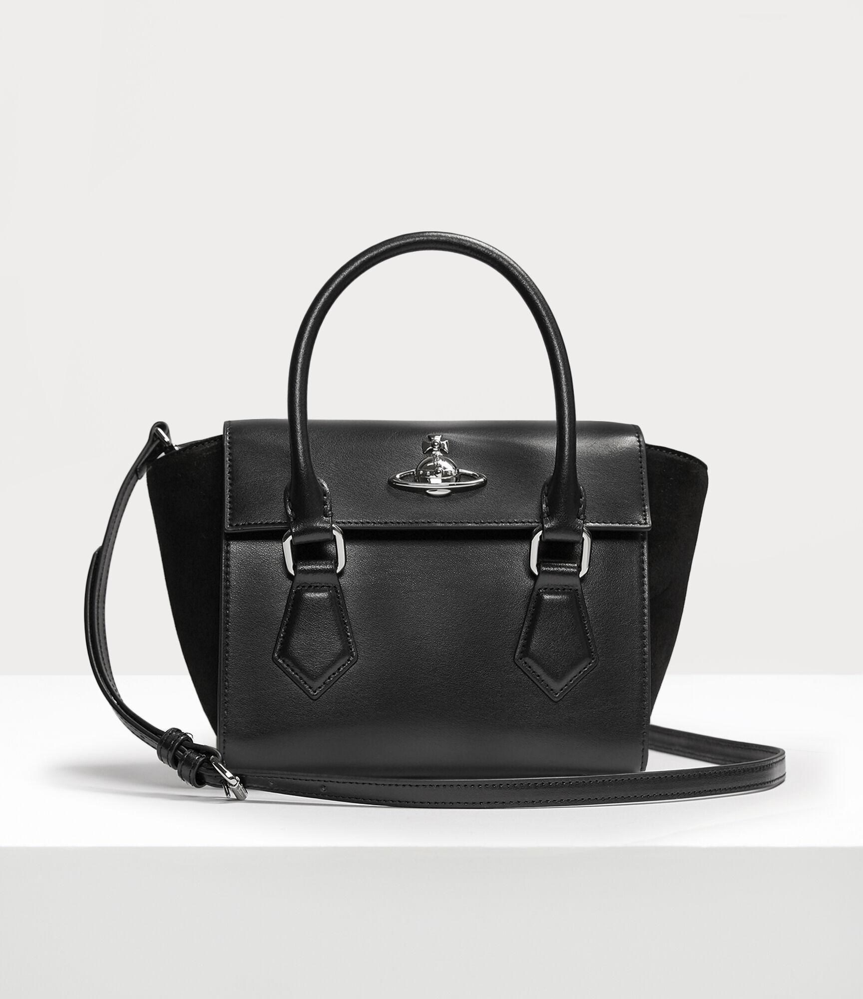 Vivienne Westwood Leather Matilda Tote Bag in Black Lyst