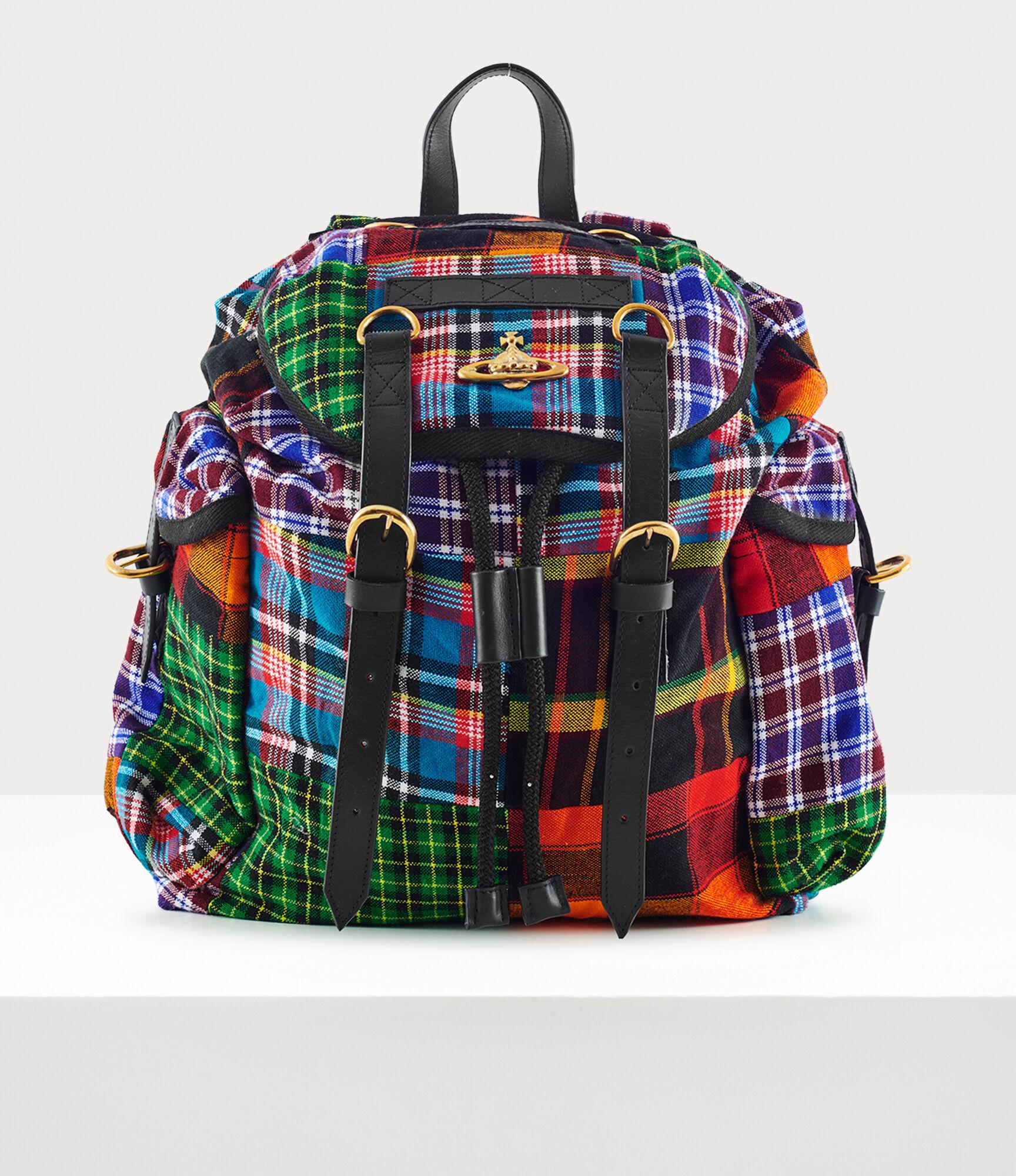 【希少レア】Vivienne Westwood Backpack Tartan VIVIENNE WESTWOOD Derby tartan backpack – Wellington Hunters