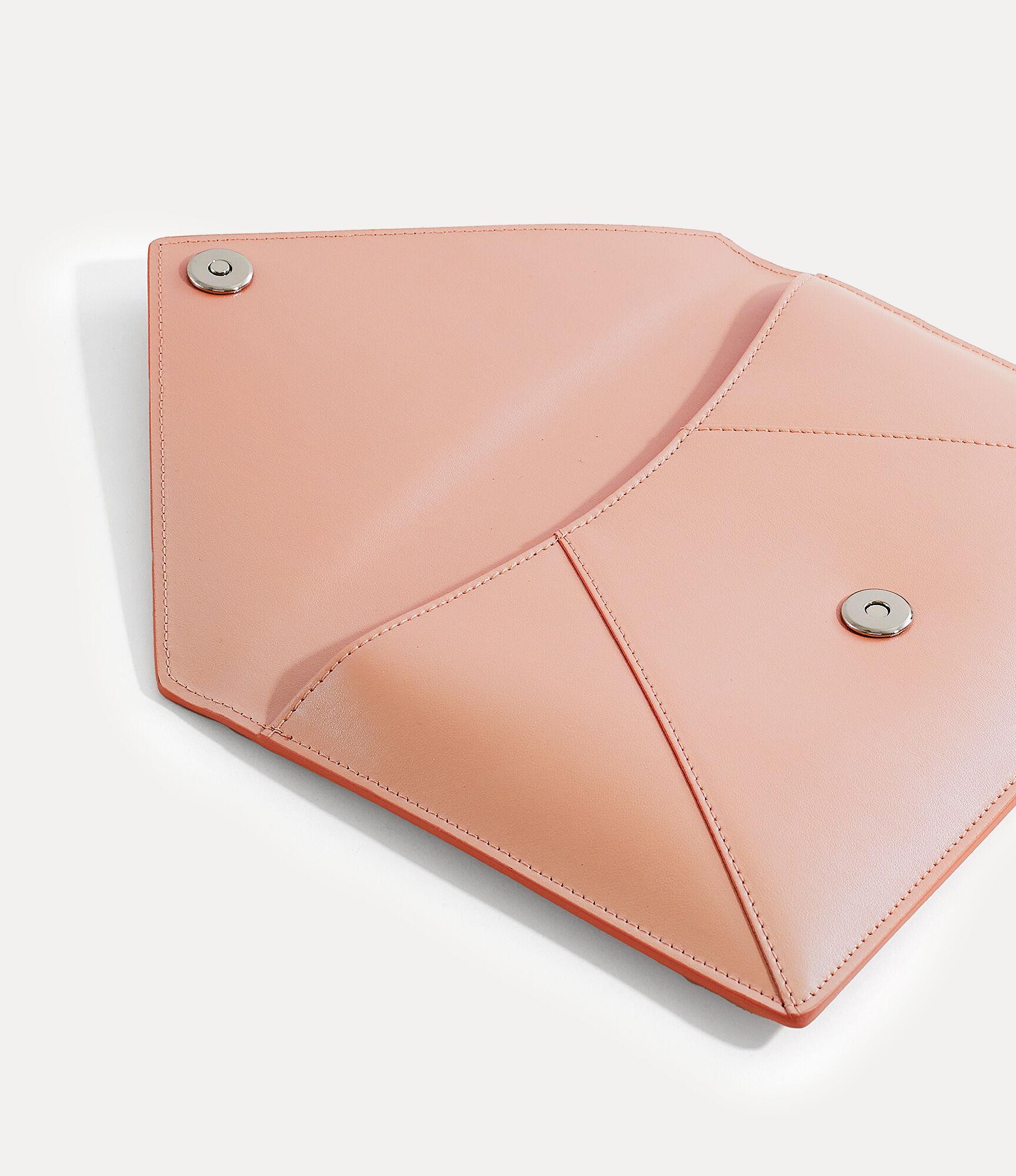 Vivienne westwood pink envelope clutch deals bag