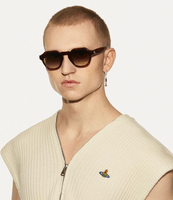 Vivienne Westwood Prince Charming Sunglasses Acetate in Brown for
