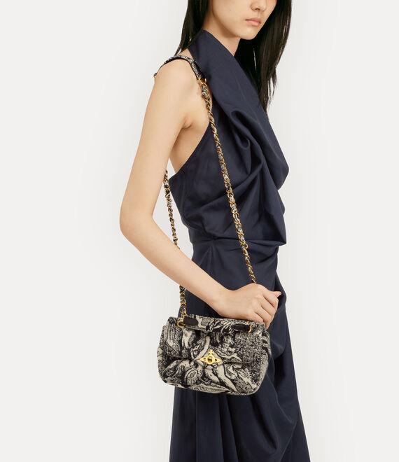 Vivienne Westwood Anita Small Chain Shoulder Bag Venus Wool