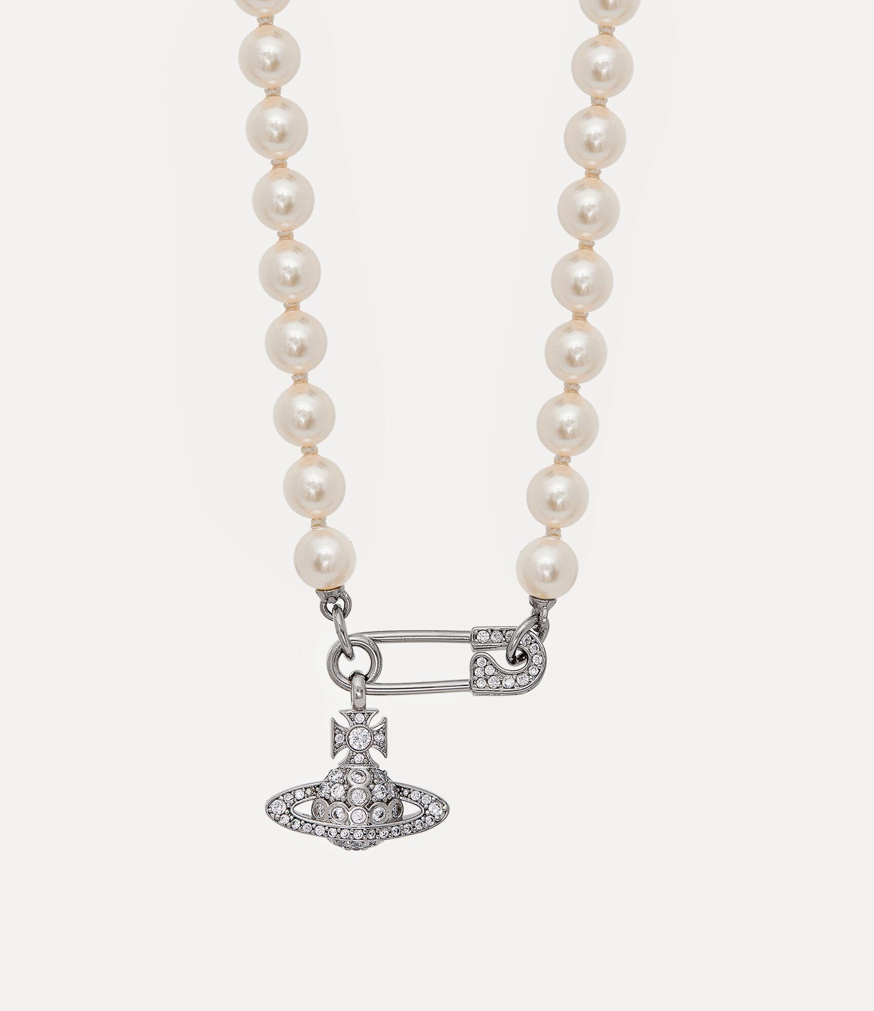 Vivienne Westwood Lucrece Pearl Necklace in Metallic | Lyst UK