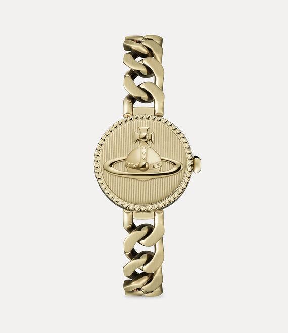 Vivienne Westwood Orb Button Watch in Metallic | Lyst UK