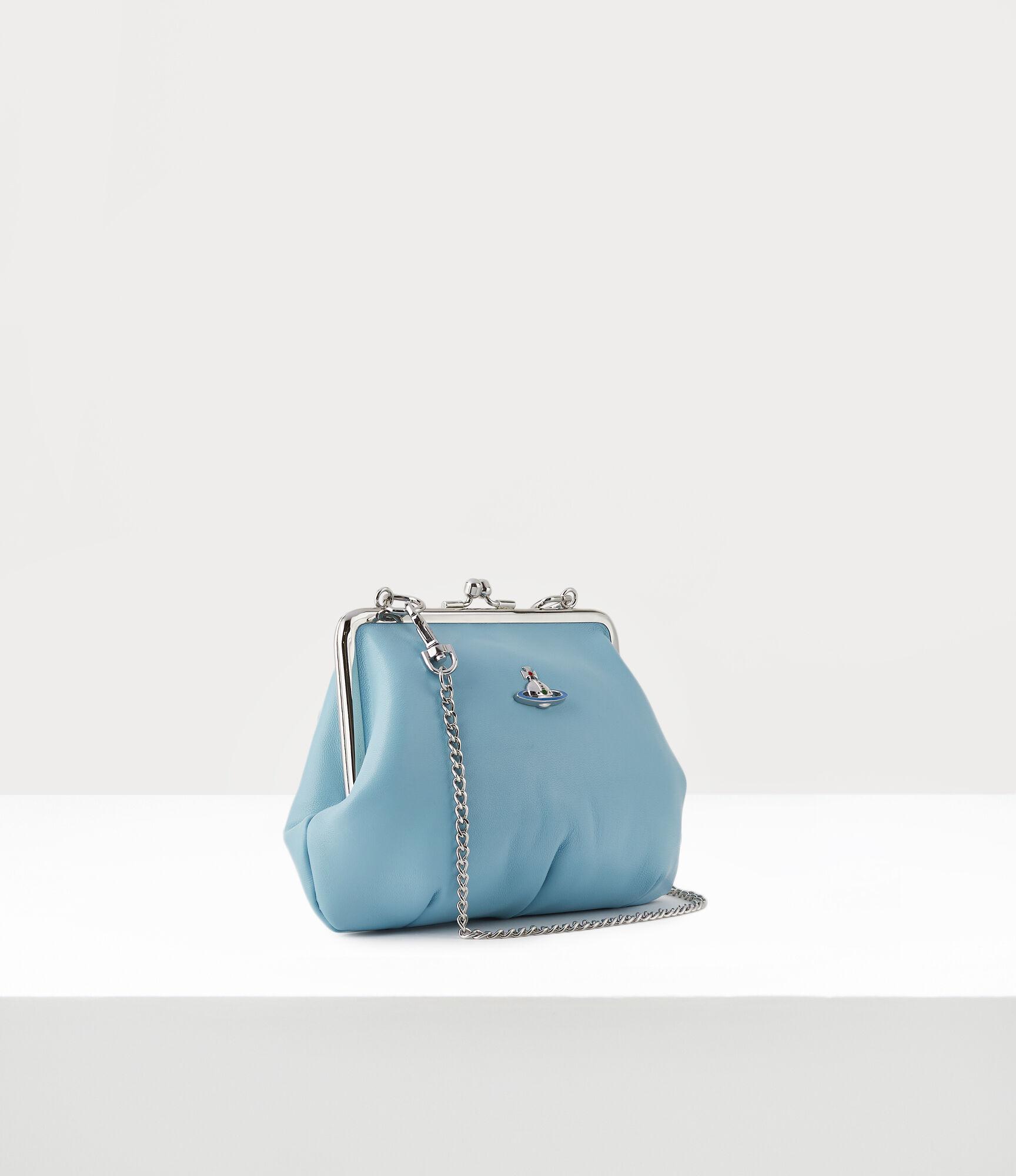 Vivienne Westwood Emma Frame Purse in Blue | Lyst UK Vivienne Westwood Emma Frame Purse in Blue | Lyst UK