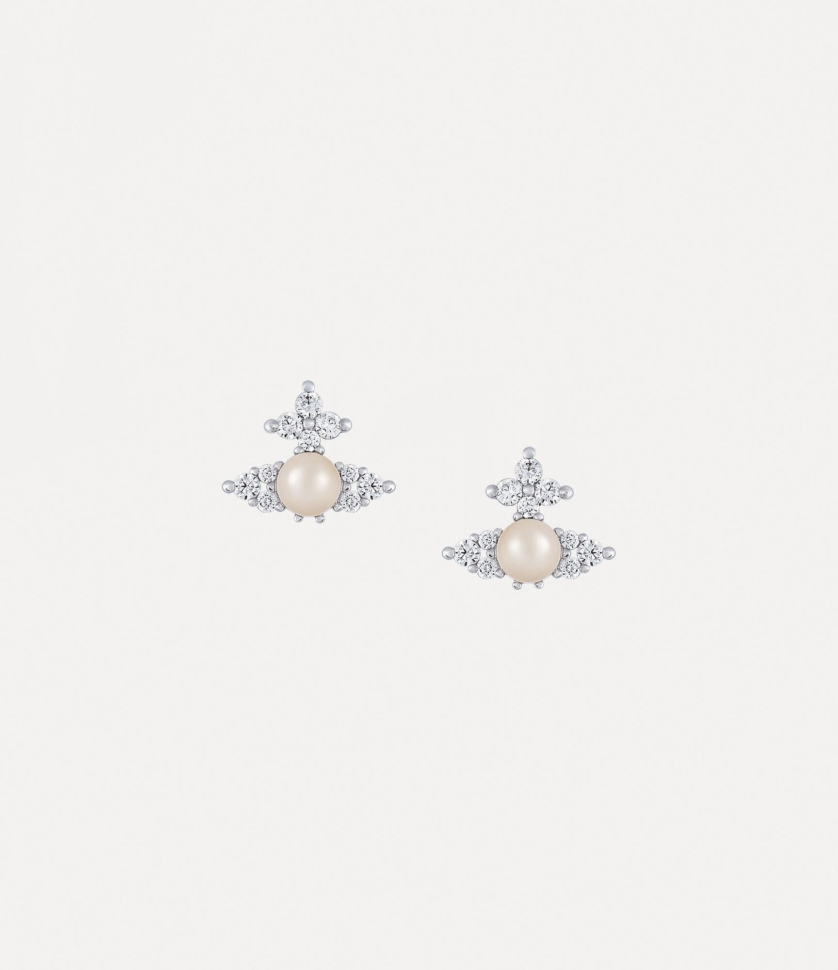 Vivienne Westwood Feodora Earrings in Natural | Lyst UK