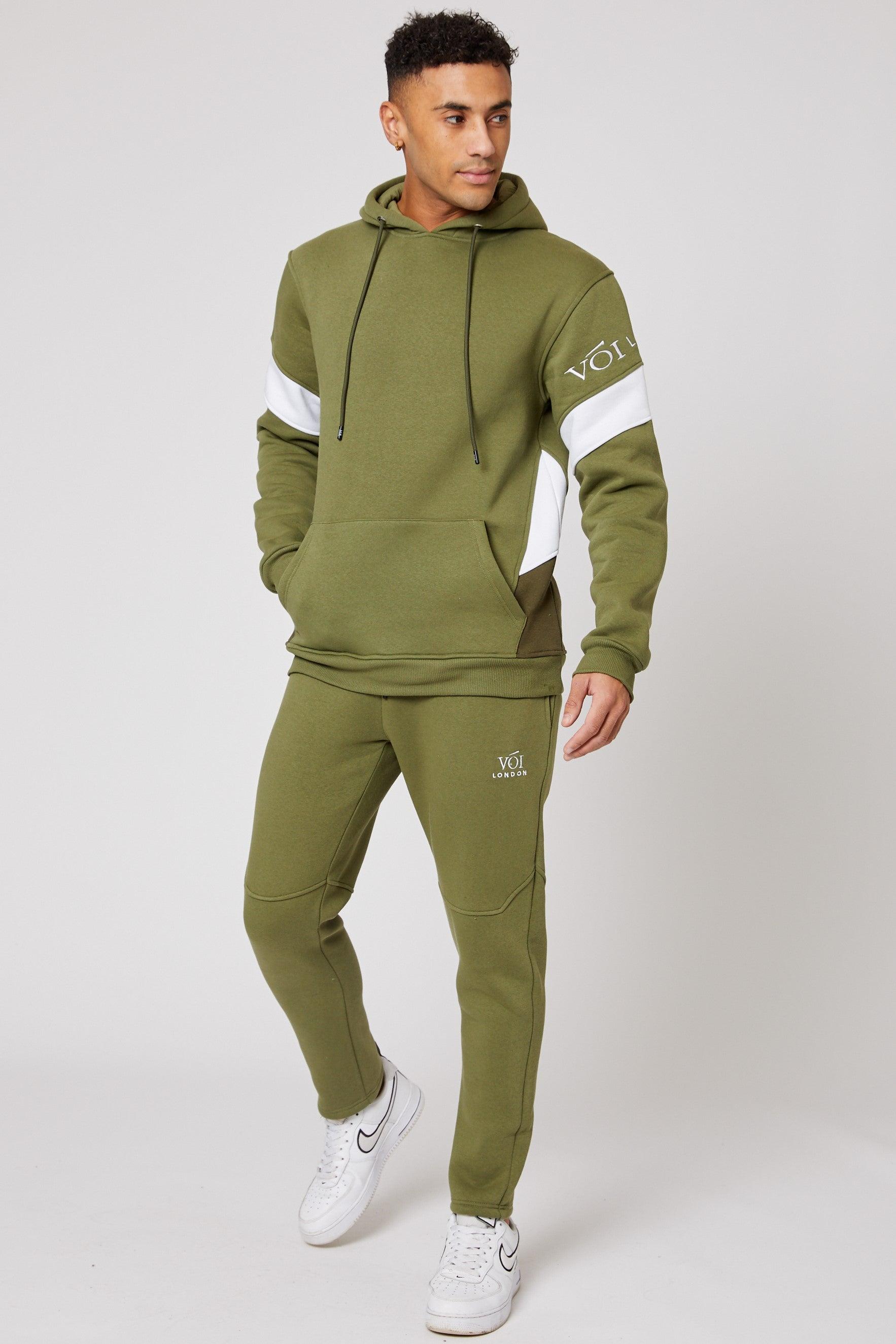 Mens Clothing Activewear Voi London Fleece Canary Wharf Tracksuit for Men gym and workout clothes Tracksuits and sweat suits 