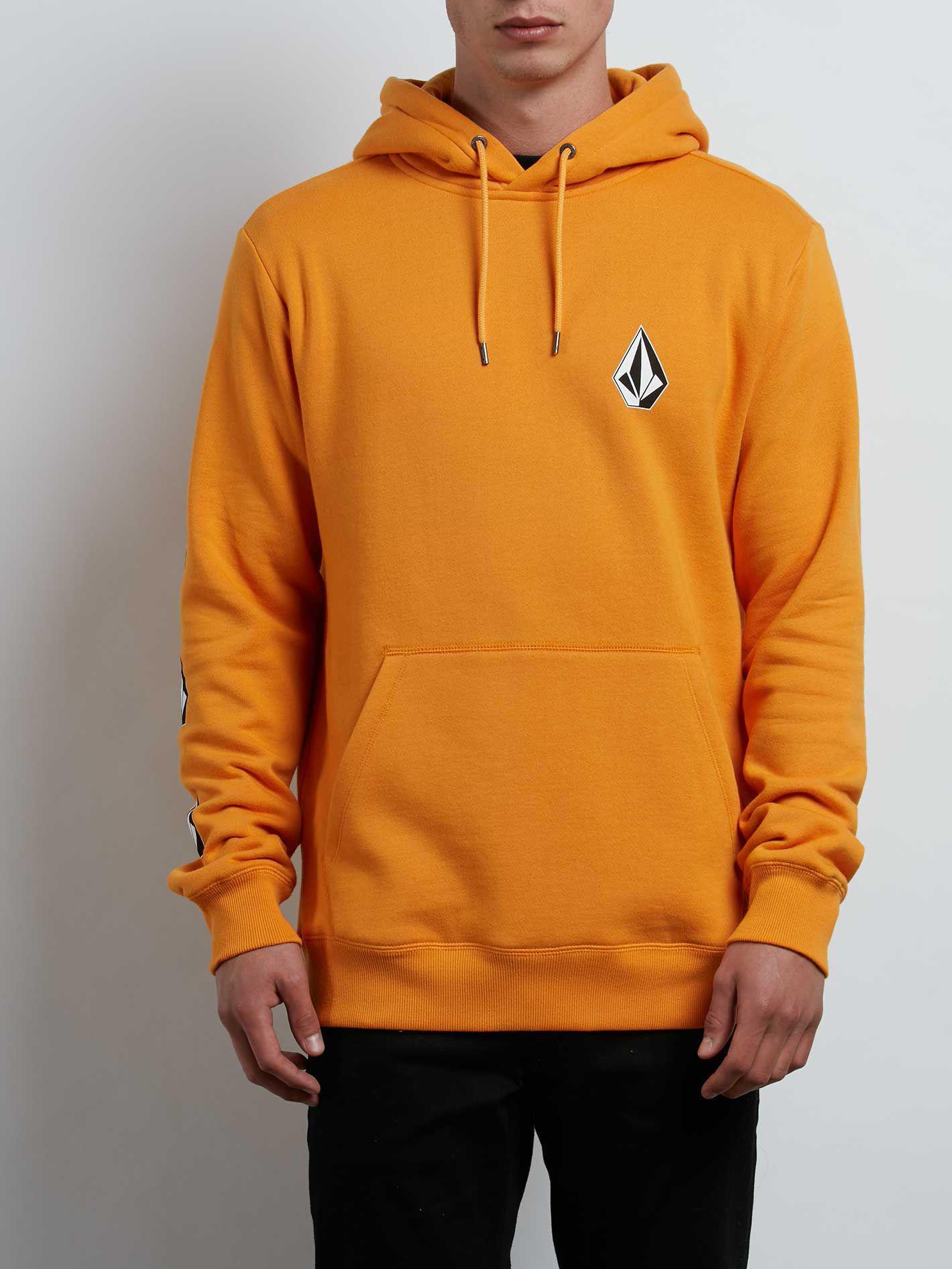 yellow volcom hoodie