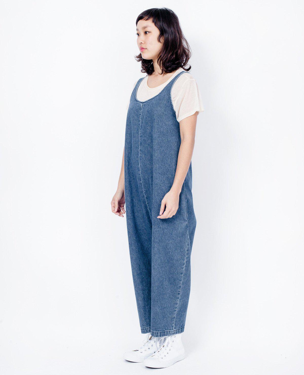 ilana kohn gary jumpsuit denim