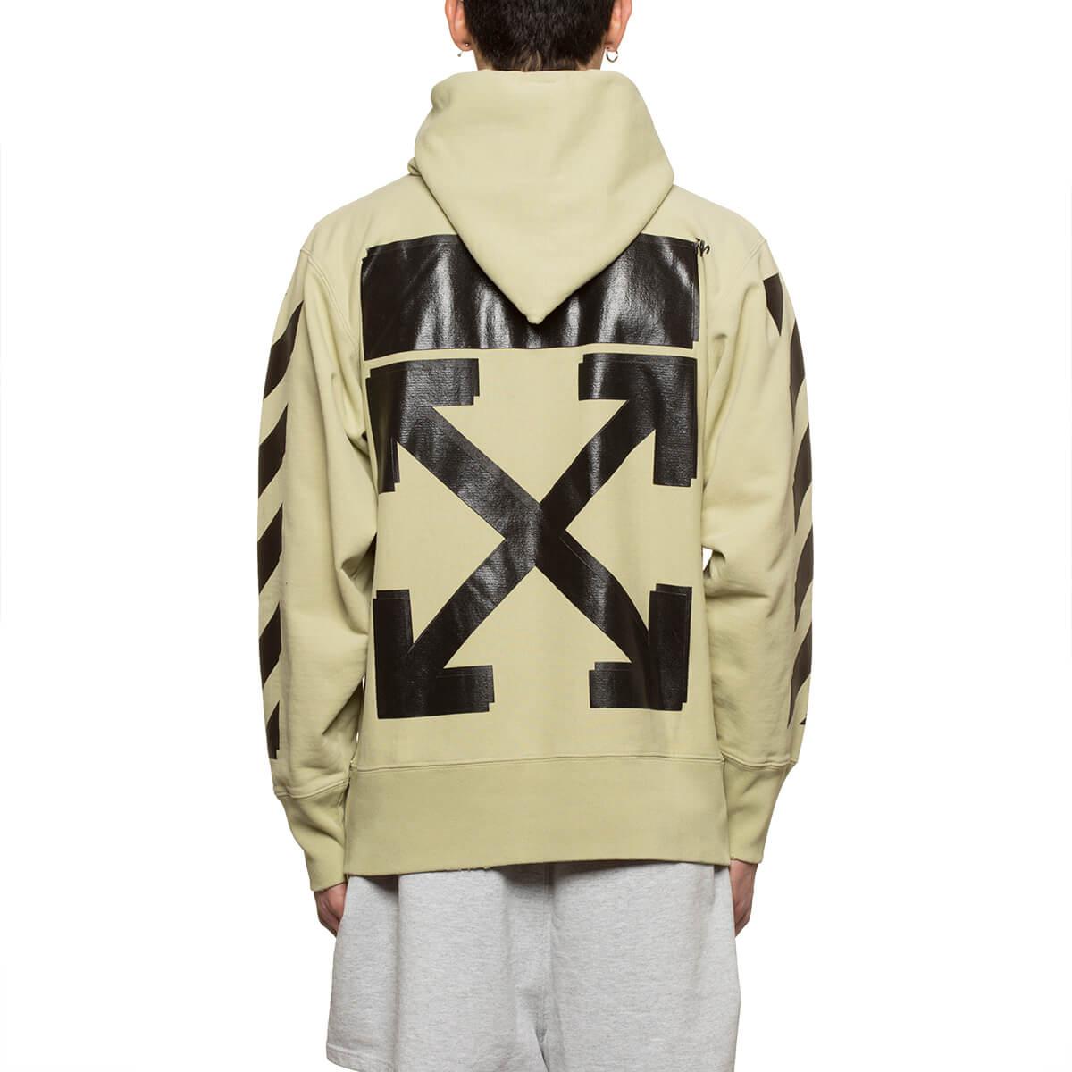 off white and champion hoodie