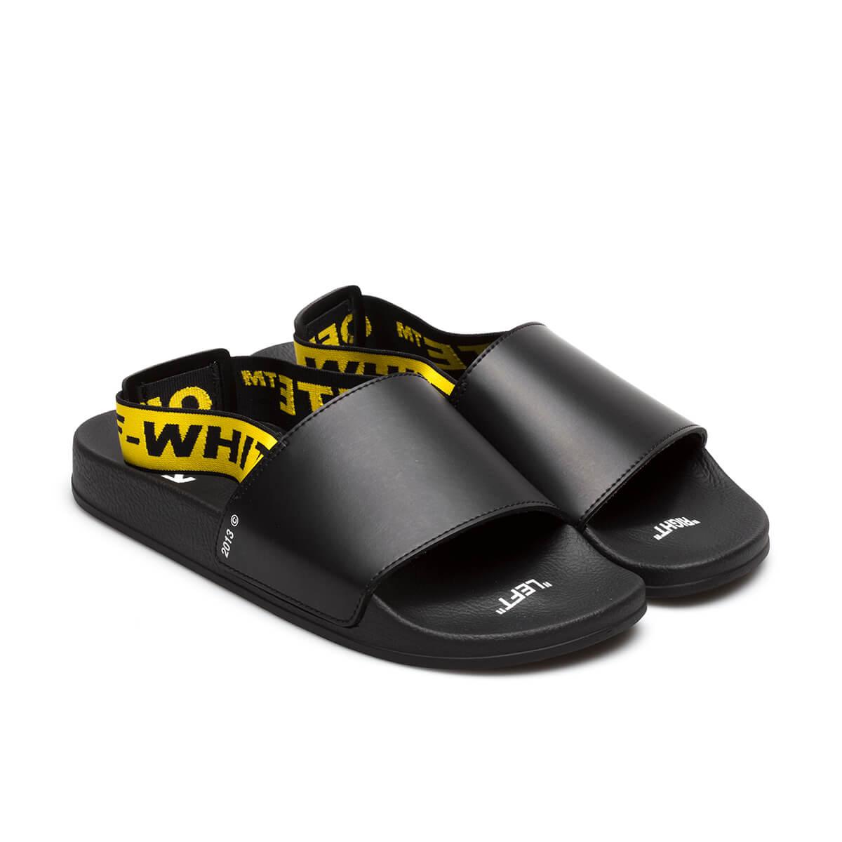 off white industrial strap sandals