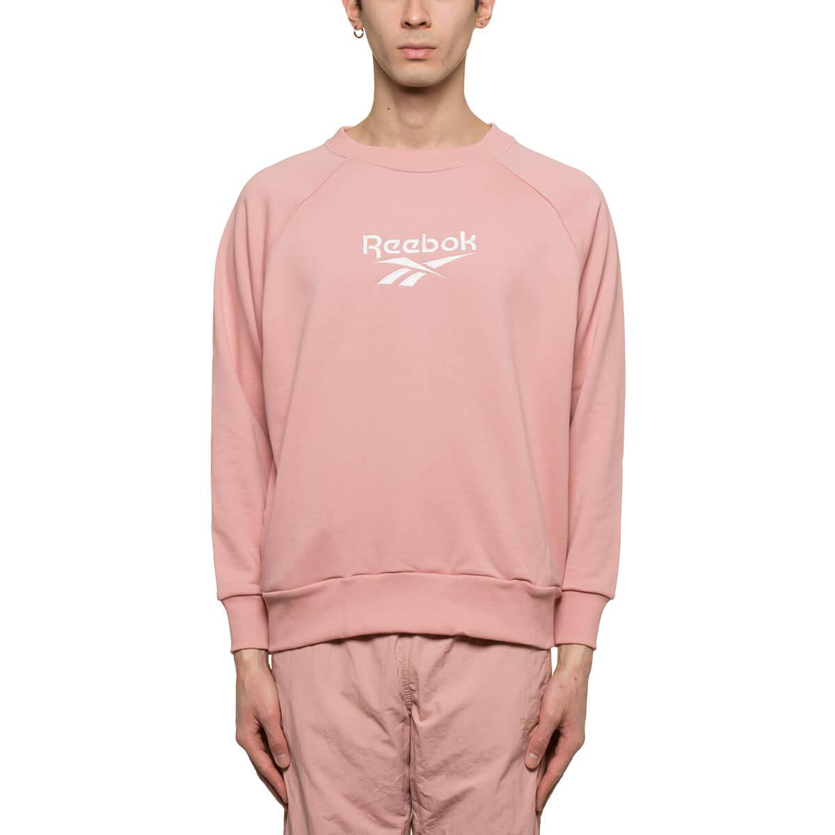 reebok pink sweatshirt