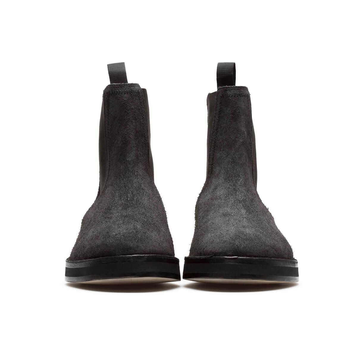 yeezy black chelsea boots