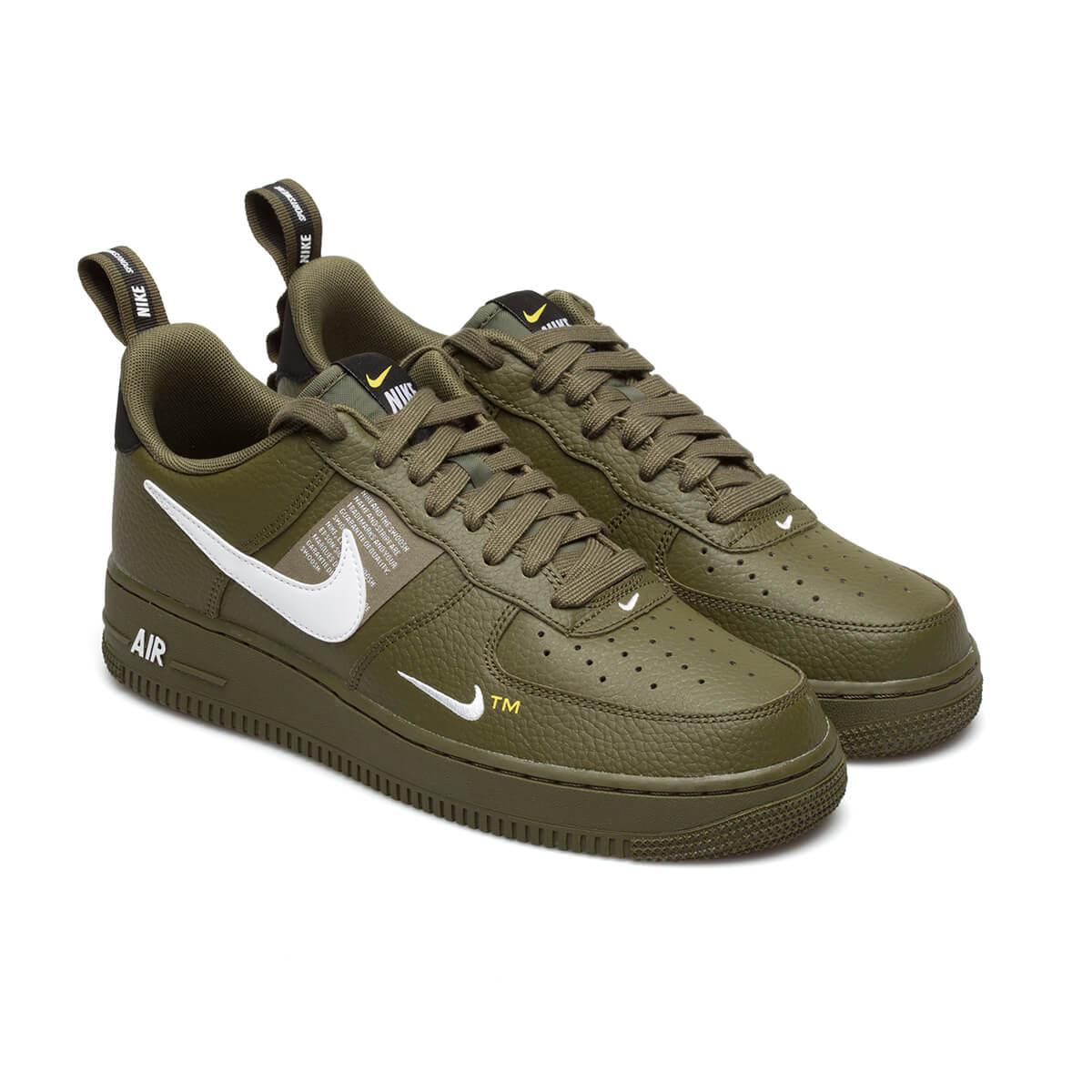 Nike Leather Air Force 1 '07 Lv8 Utility in Green for Men | Lyst