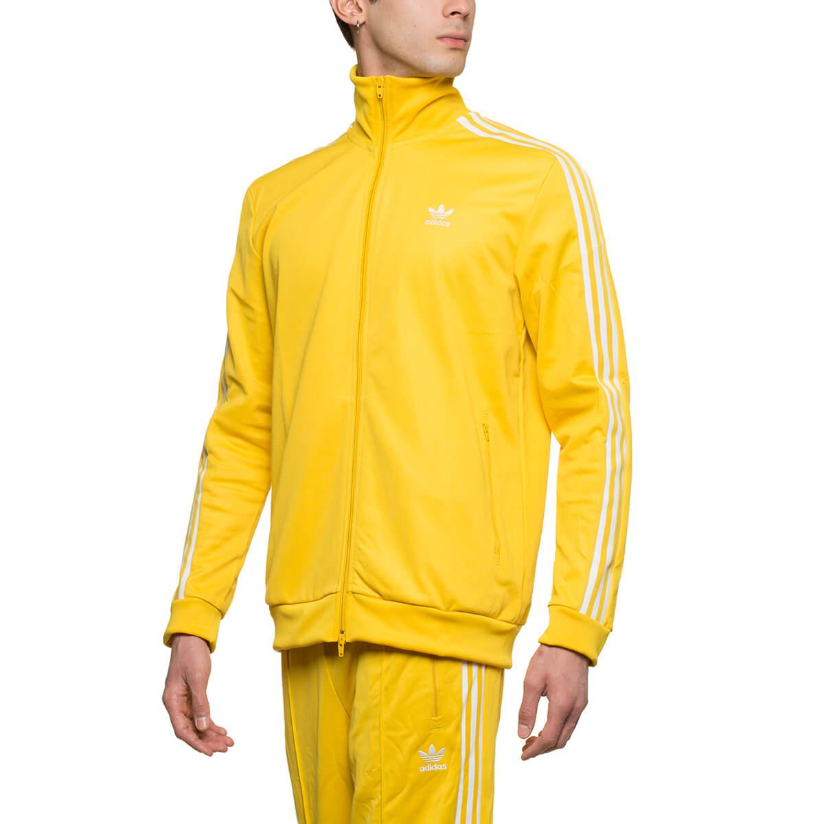 adidas Originals Cotton Firebird Track Top in Yellow for Men - Lyst