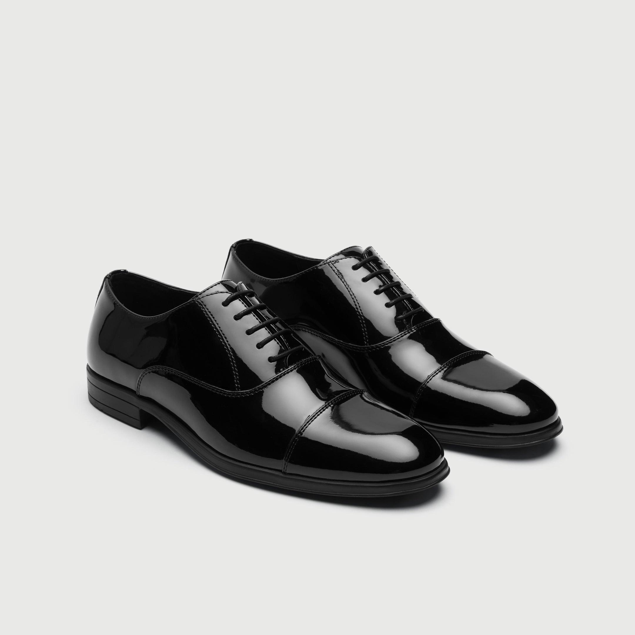 Walk London Oscar Oxford Toe-Cap in Black for Men Lyst UK