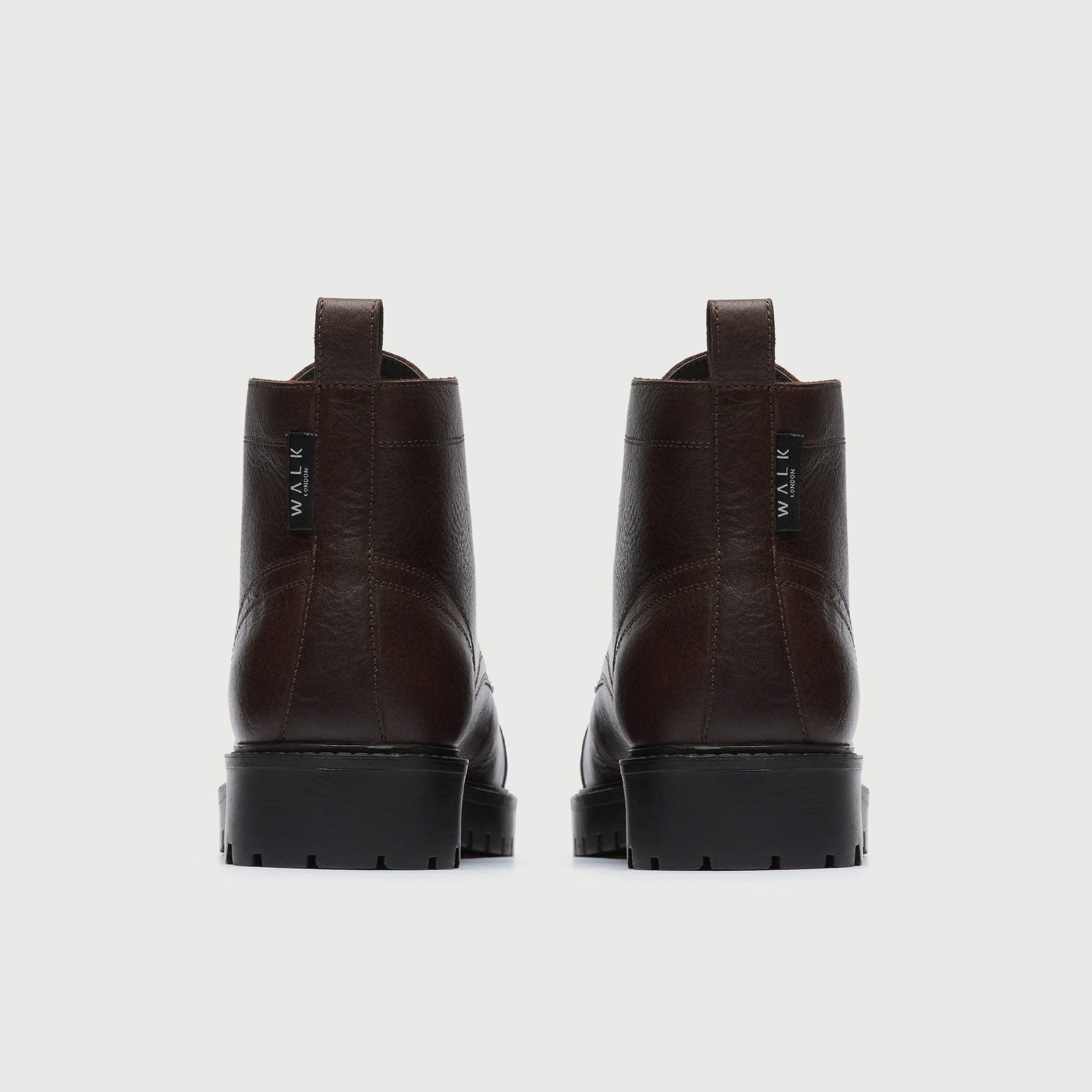 Walk London Sean Toe-Cap Boot in Black for Men Lyst UK