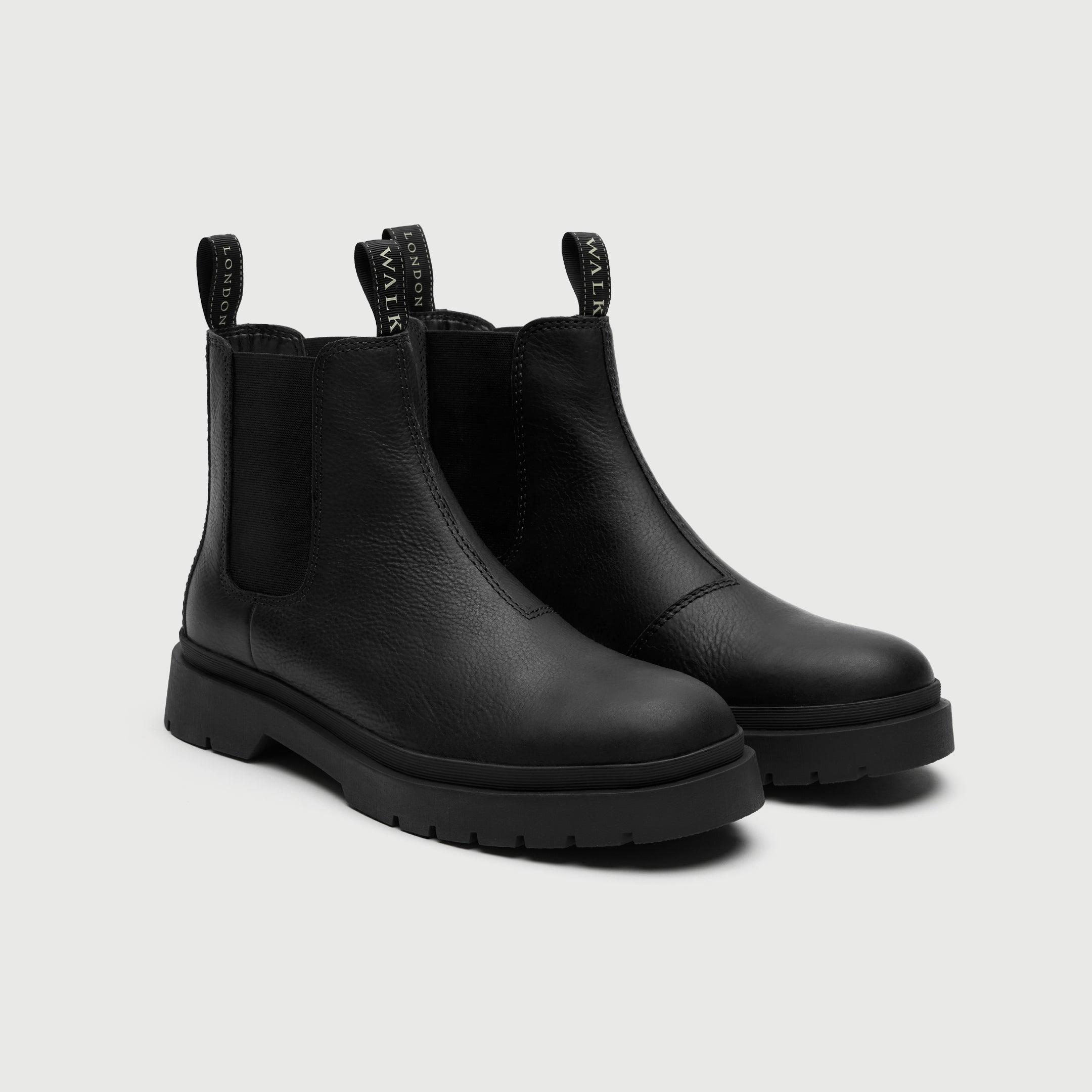 Walk London Callum Seam Chelsea Boot in Black for Men Lyst UK
