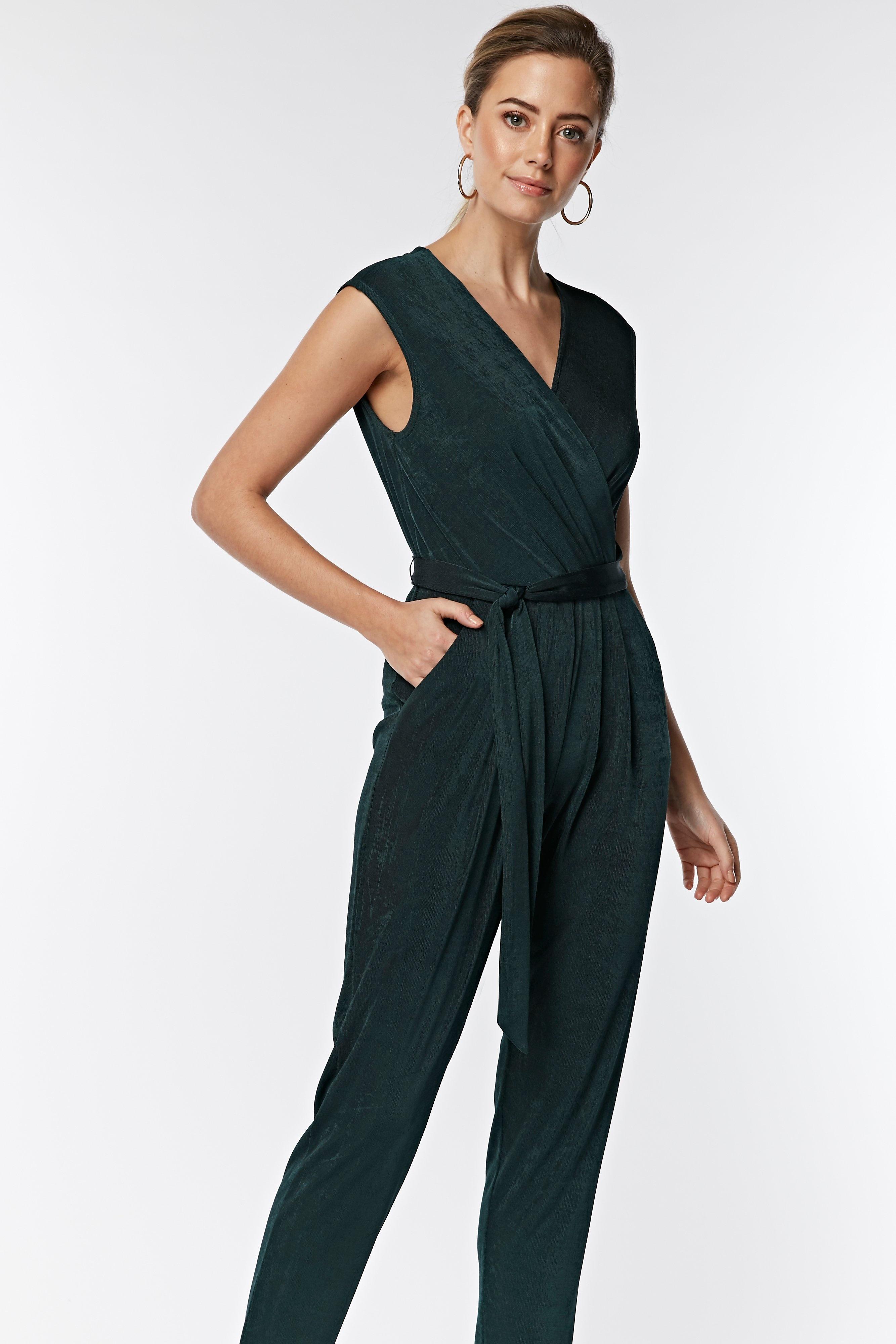 wallis green jumpsuit