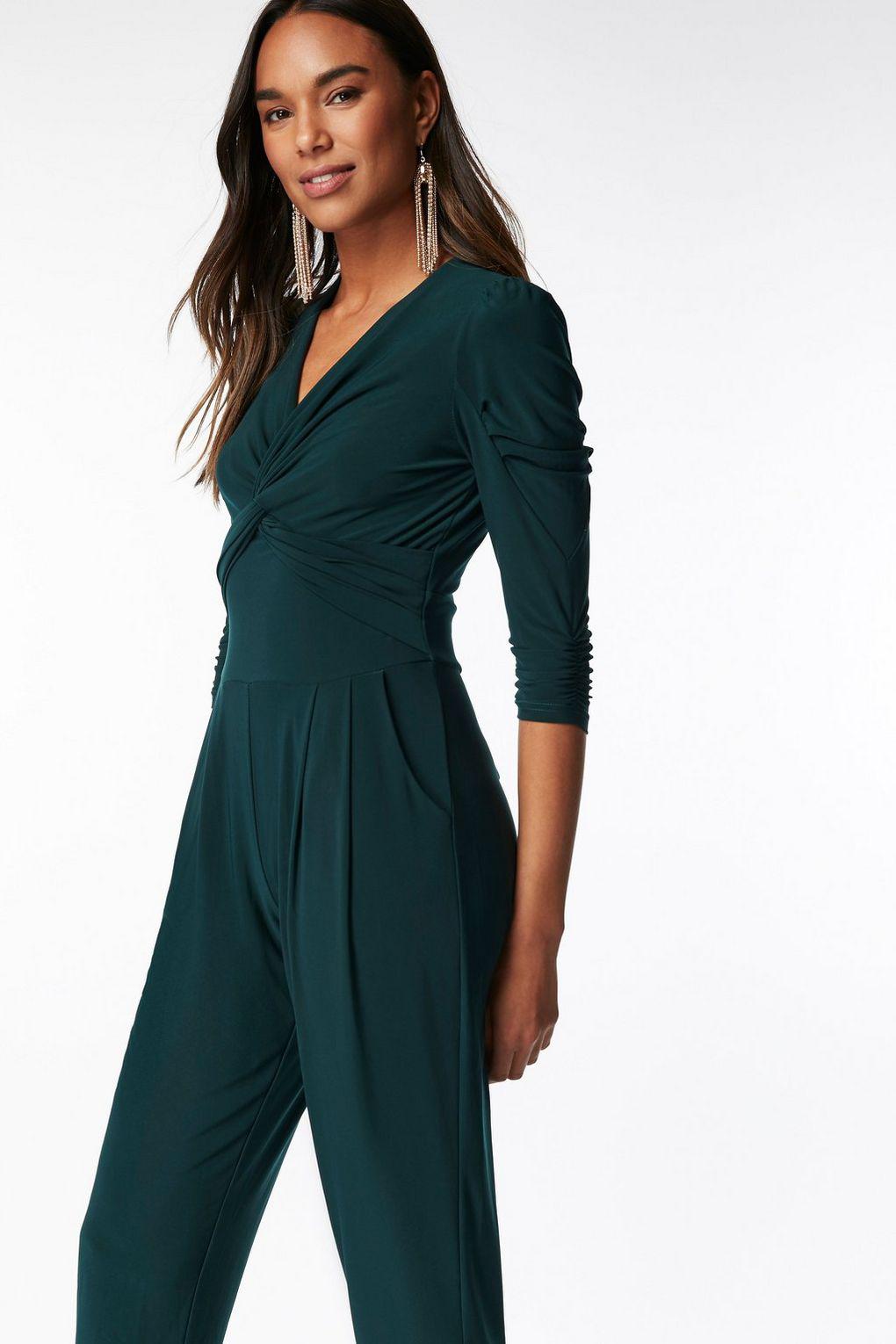 wallis green jumpsuit