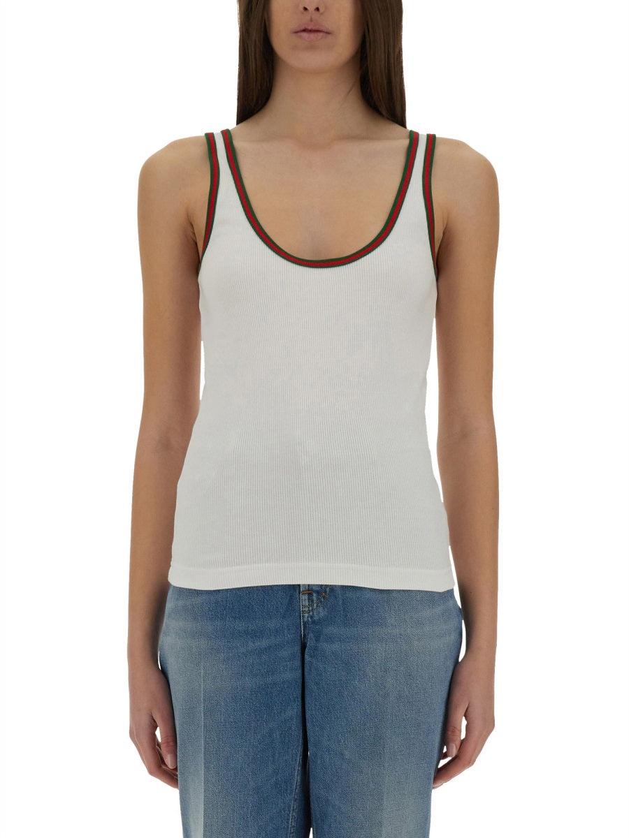 Women's Gucci Sleeveless and tank tops | Lyst