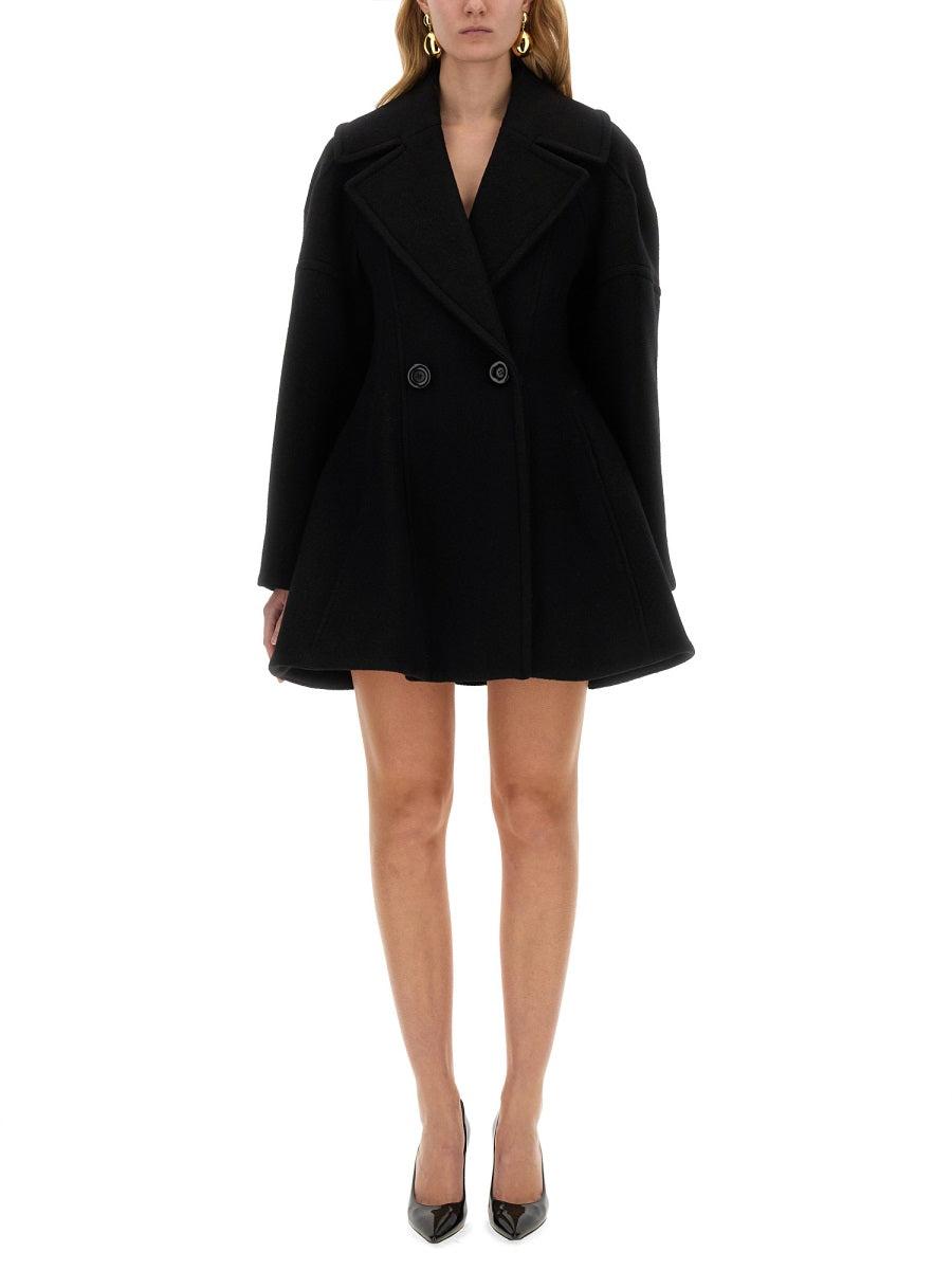 Nina Ricci オーバーサイズ コート Oversized Coat In Faux Fur in Black - Nina Ricci