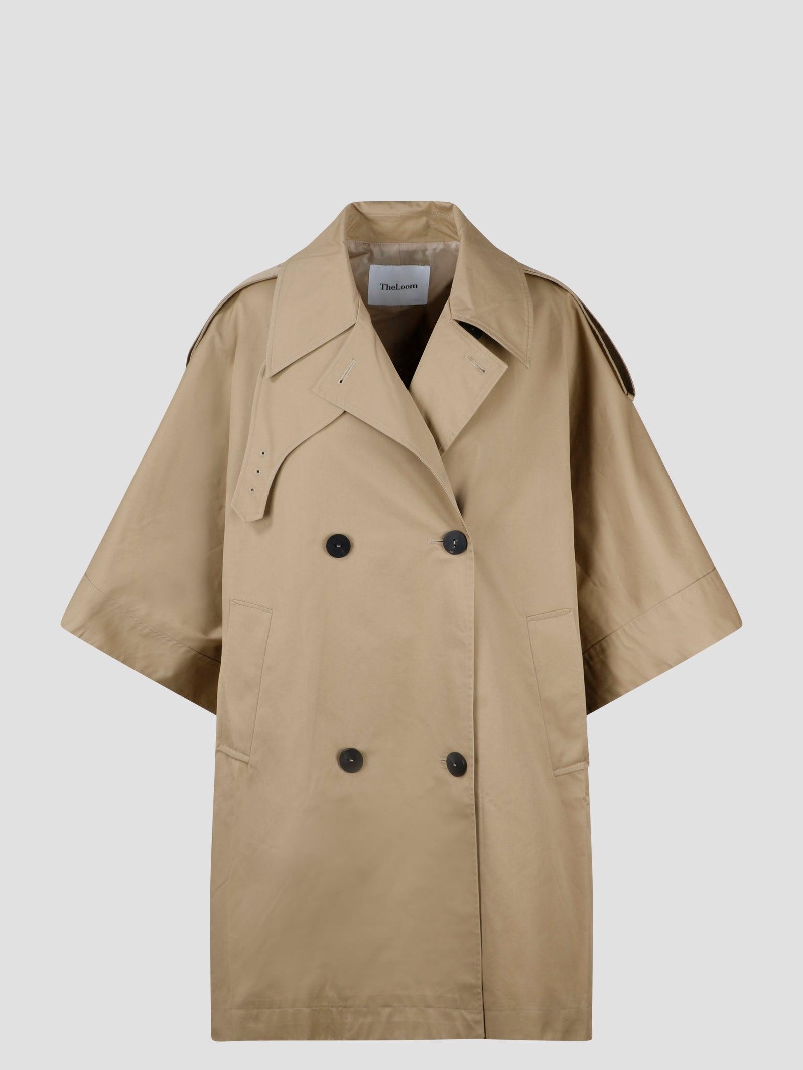 Cape trench shop coat h&m