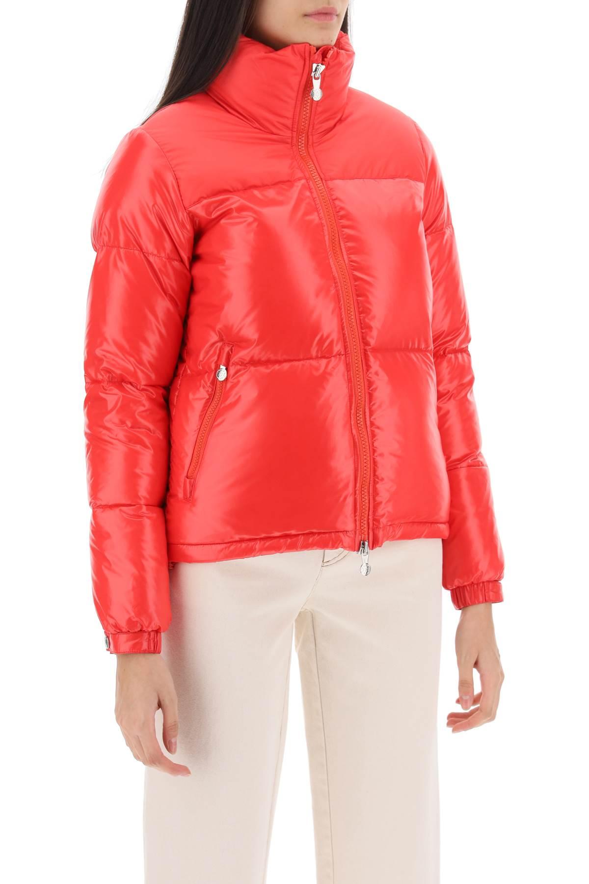 Pyrenex Goldin 3 Short Down Jacket in Red Lyst UK