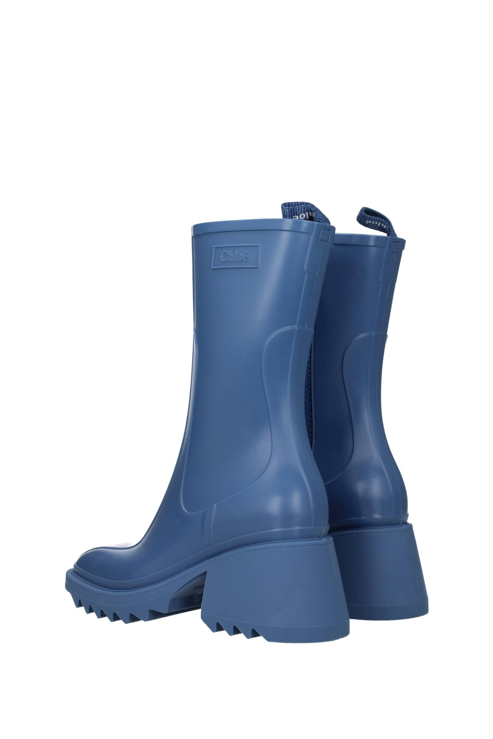 Chlo Betty Rain Boot in Blue Lyst UK
