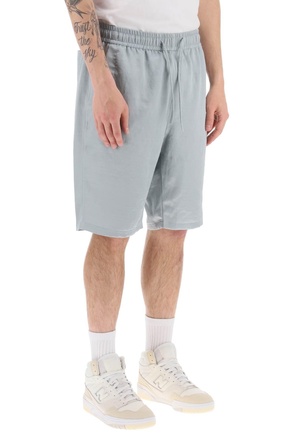 Needles 'cowboy' Shorts In Sateen in Blue for Men | Lyst