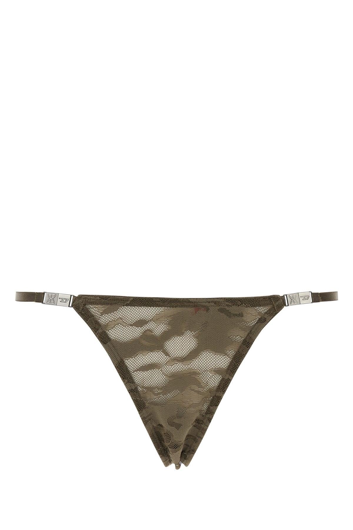 DIESEL Mud Lace X Savage X Fenty CamoLaceStringThong Thong in