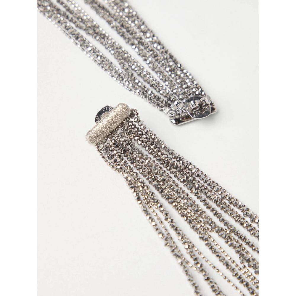 【関税＆送料込み】Brunello Cucinelli Sculptured Silver Ear Brunello Cucinelli Silver Sculptured Earrings | Sendegaro