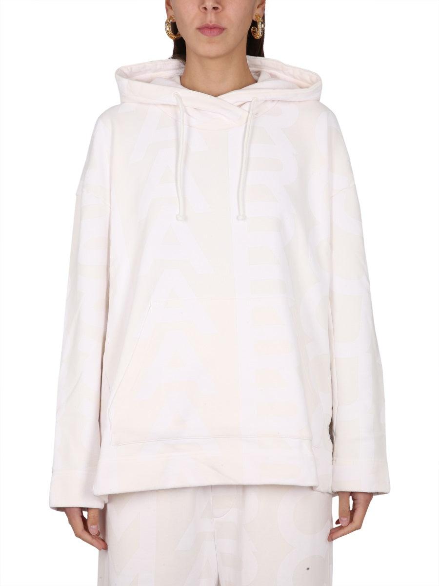 超セール☆MARC JACOBS MONOGRAM OVERSIZED フーディー The Monogram Oversized Hoodie | Marc Jacobs | Official Site