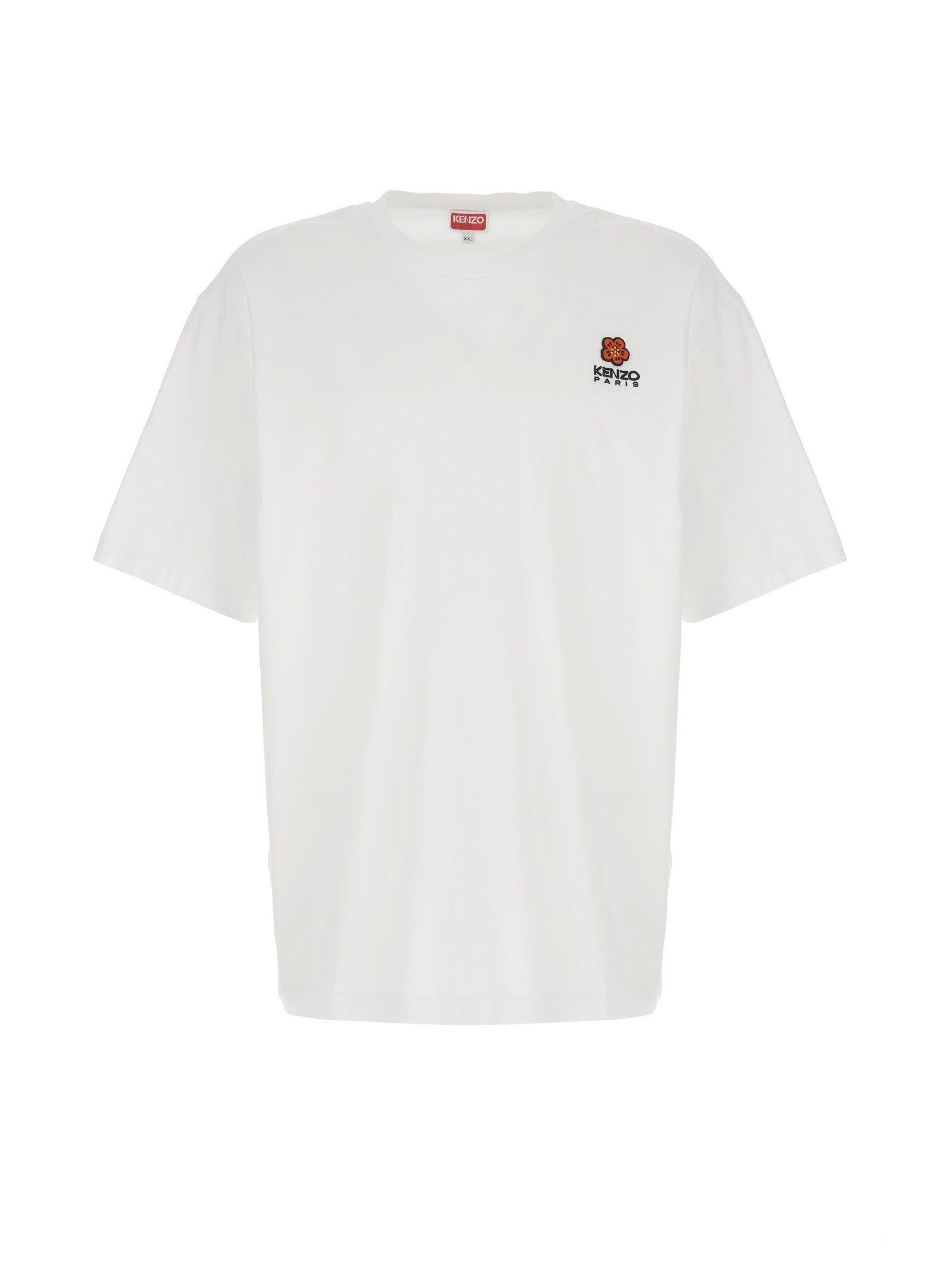 KENZO Boke Flower Crest T-shirt in White for Men | Lyst