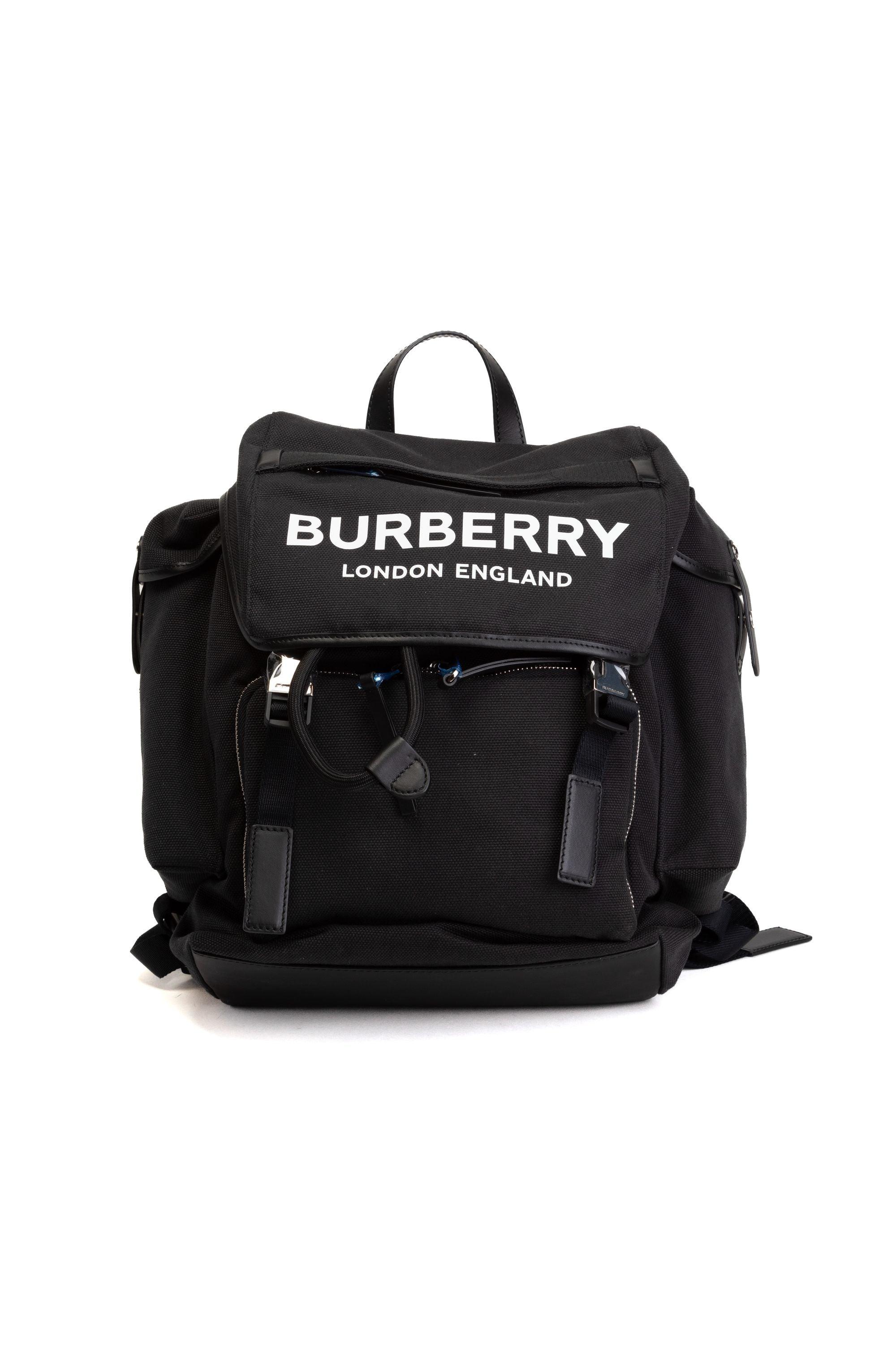 Burberry Backpack Bag Black Color Lyst
