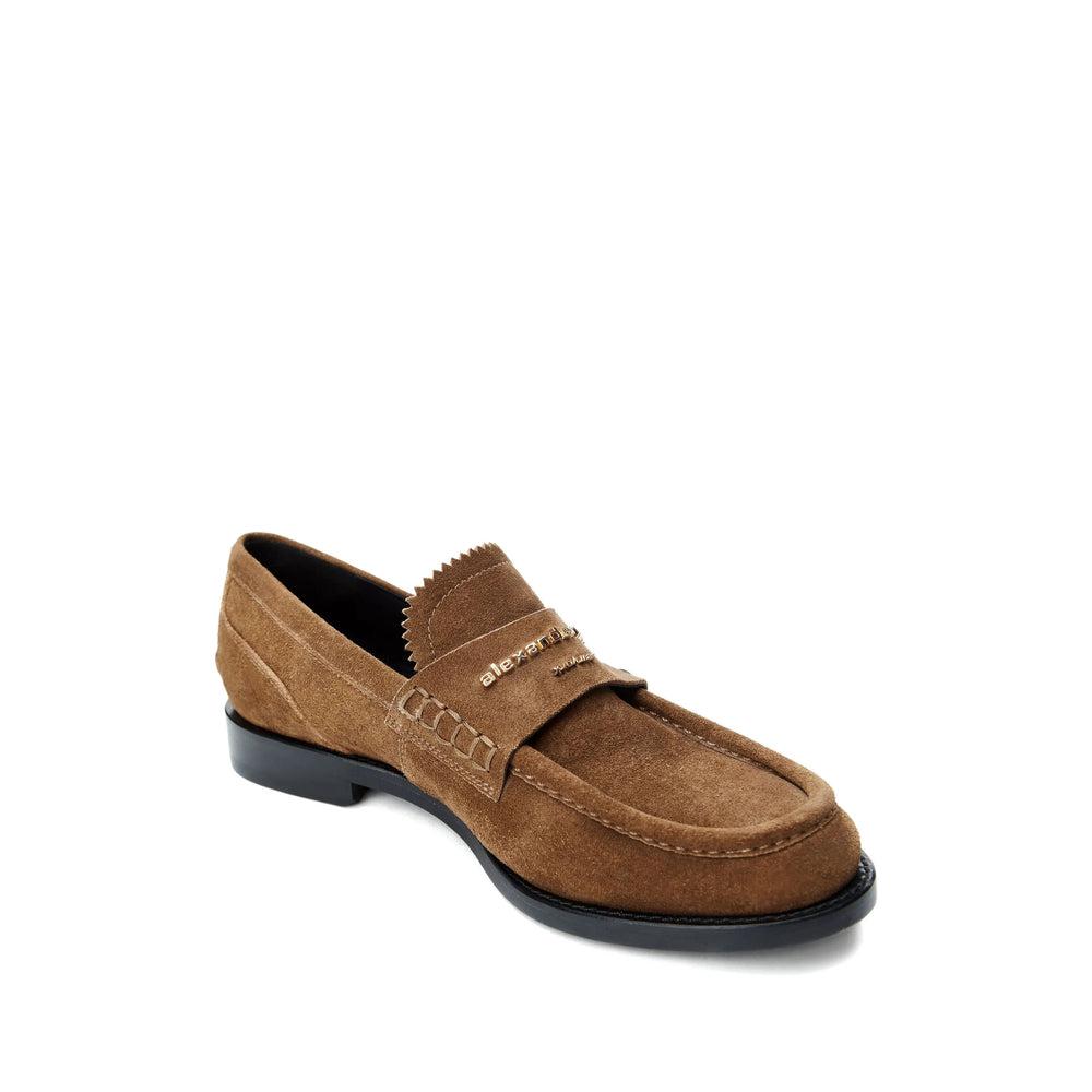 ローファー・オックスフォード Alexander Wang Khaki Suede Carson Loafers Alexander Wang Loafers and moccasins for Women | Online Sale