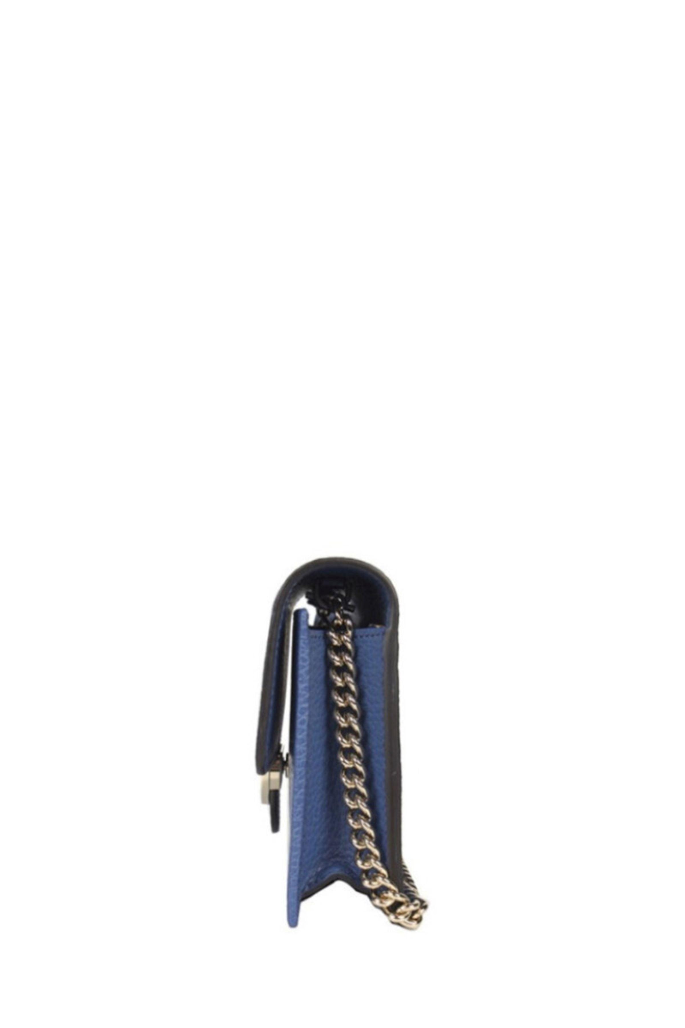 Gucci Interlocking GG Small Baby Blue Calfskin Leather ref.803442 - Joli  Closet