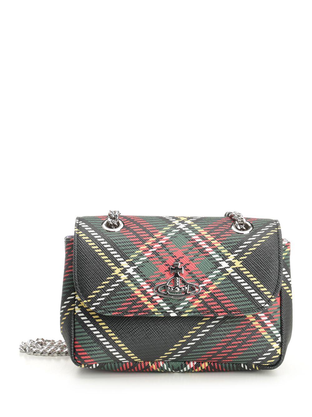 Vivienne Westwood タータン パッチワーク クロスボディ バッグ ☆vivienne westwood☆ タータンチェック ショルダーバッグ